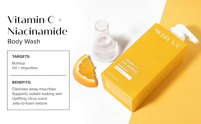 4 - Radiant Glow Citrus Body Wash Gel