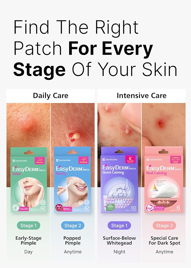 4-Type Pimple Patches