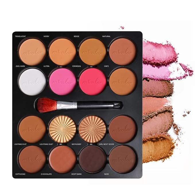 16 Colors Large Makuep Palette