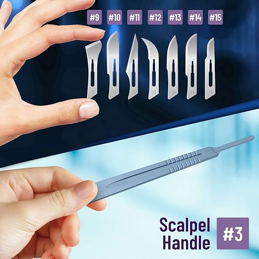 #10 - Pack of 21 (20 Blades + 1 Handle)