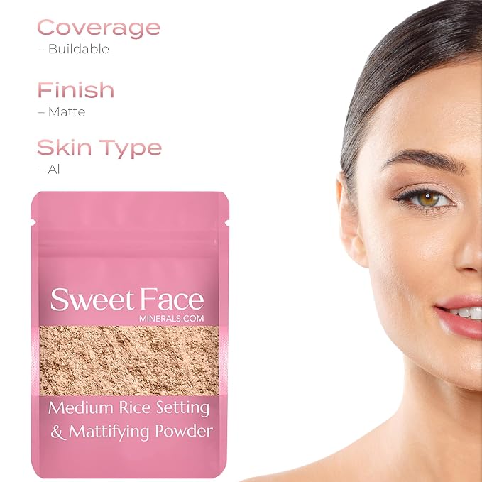Medium Shade Rice Setting Powder