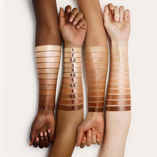 8 Deep - Warm mahogany shade for deep skin tones