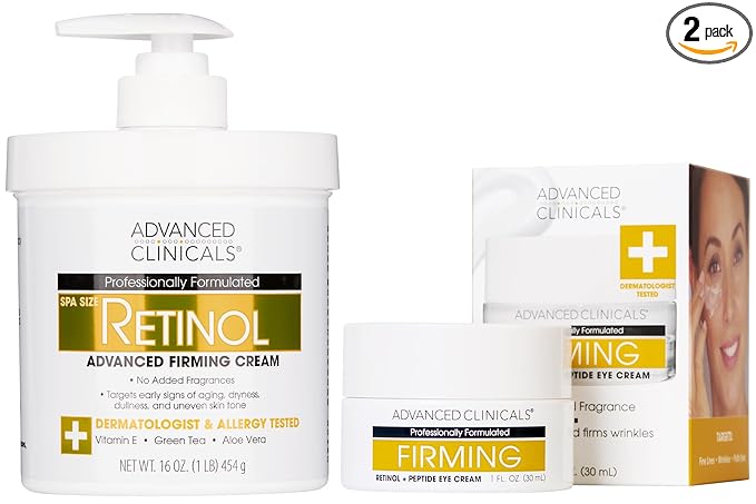 Retinol Eye Cream + Body Cream Set
