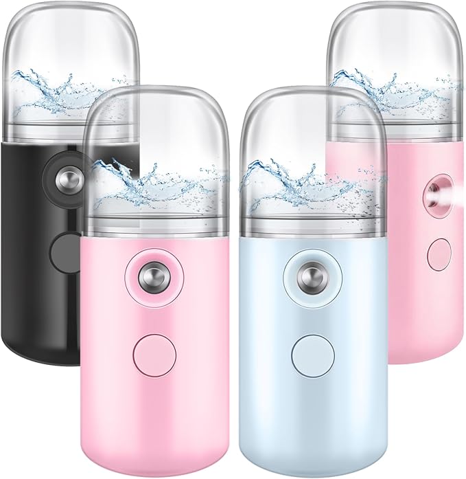 Black, Blue, Light Pink, Pink