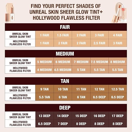6 Dark Tan - Warm amber shade for tan to deep skin tones
