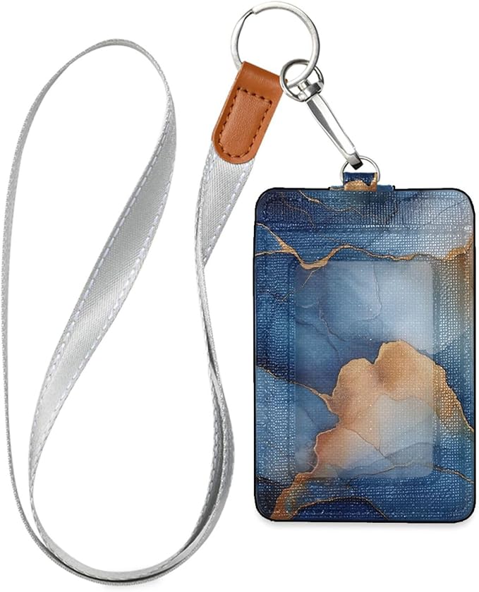 Marble Terracotta Navy Blue