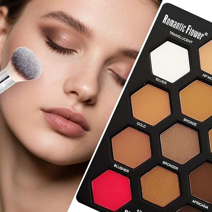 12 Colors Bronzer Contour Palette