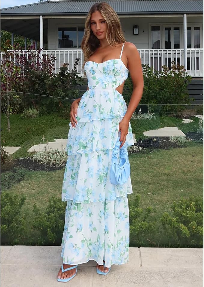 Floral Light Blue