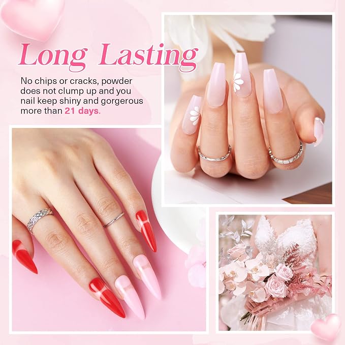 Clear Black Pink Red