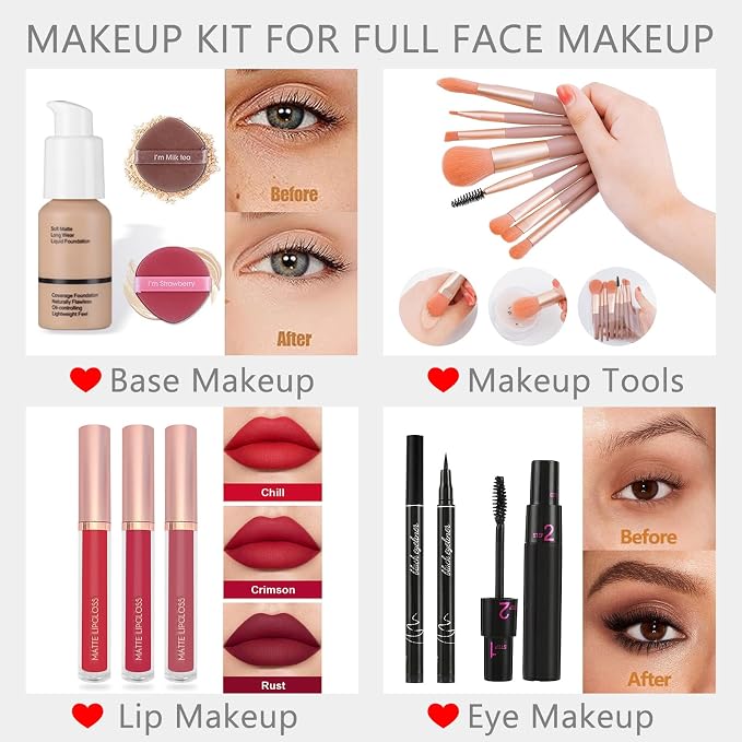 Ultimate Full Makeup Kit