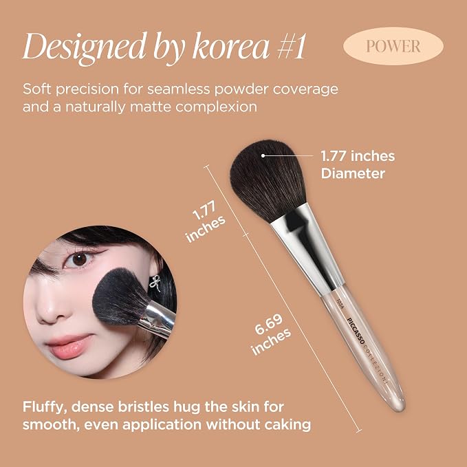 Affordable, smooth powder brush