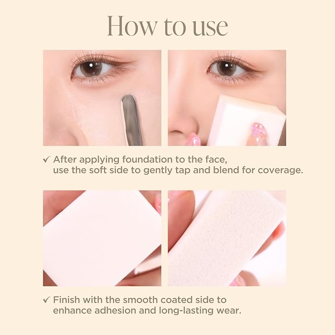 Square Latex Sponge 6P
