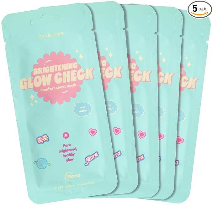 Brightening Glow Check Mask
