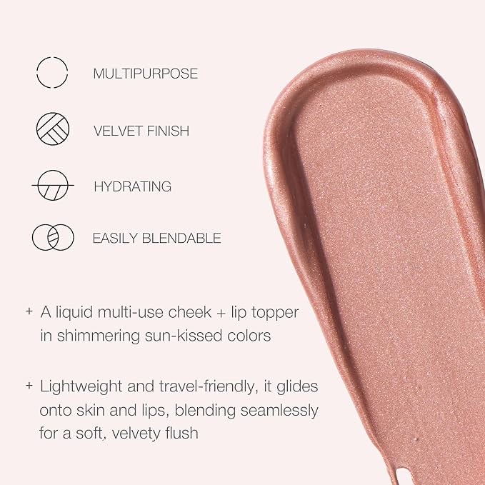 Pêche - Shimmering bronze peach
