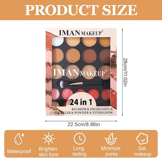 22 Colors All in One Makeup Palette