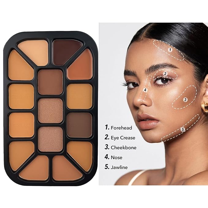 15 Colors Contour Palette