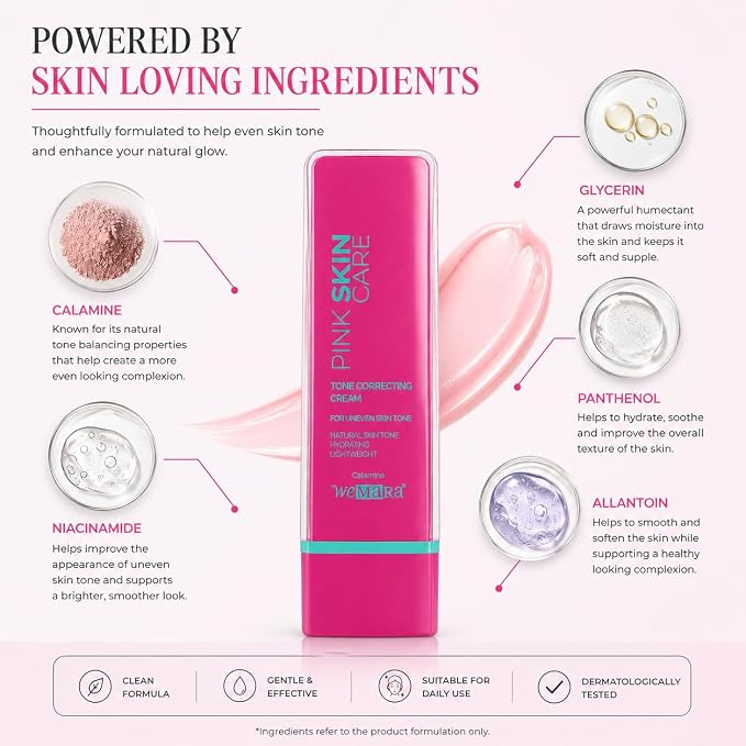 Pink Tone Correcting Cream