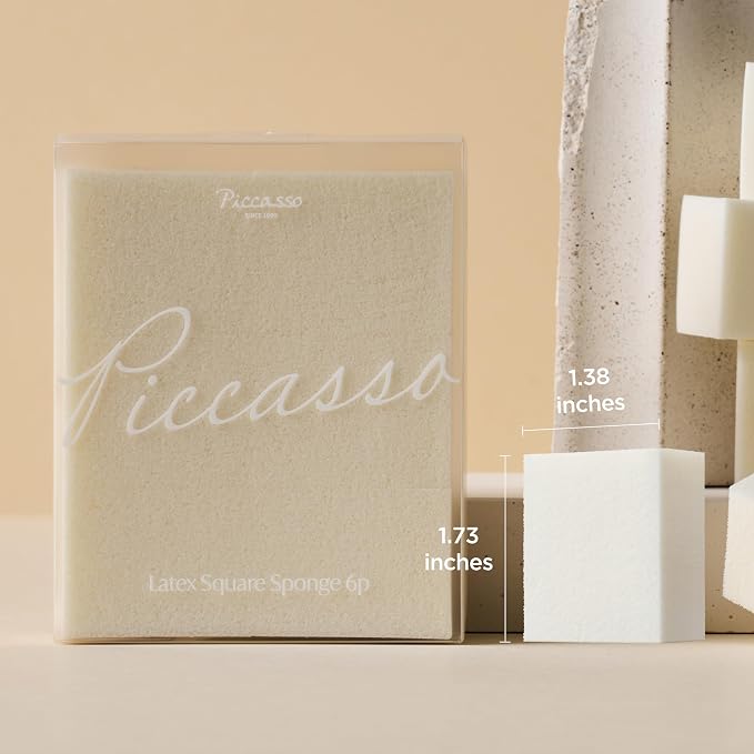 Square Latex Sponge 6P