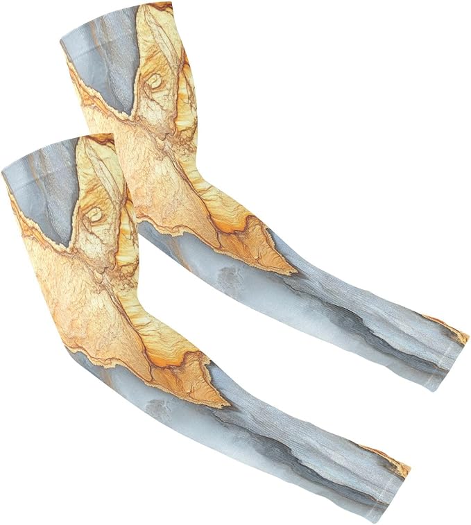 Marble Silver Orange