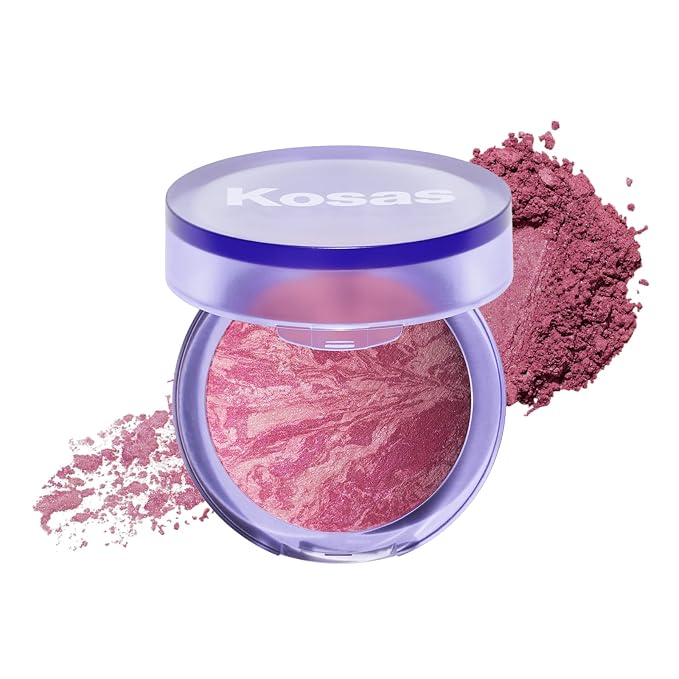 Cool pinky-mauve