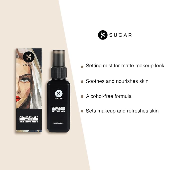 Grand Finale Highlighting Setting Mist - For a glowing and highlighted finish.