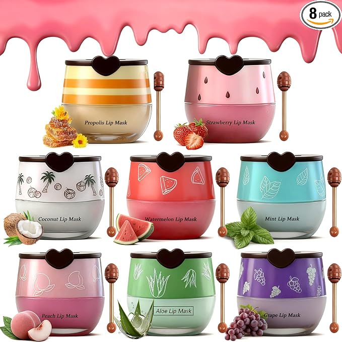 Honey & Strawberry & Watermelon & Coconut & Peach & Mint & Grape & Aloe