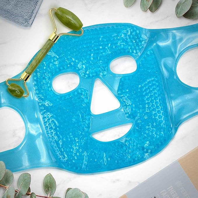 Blue(face Mask+jade Roller)