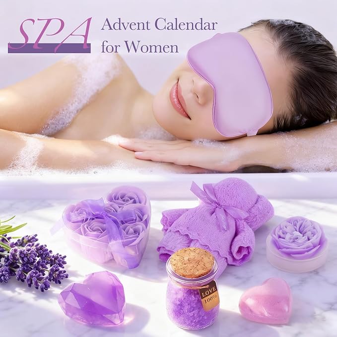 Advent Calendar-Purple
