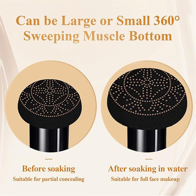 2PCS Buff Beige