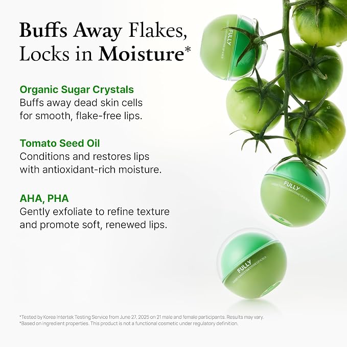 Green Tomato Lip Scrub