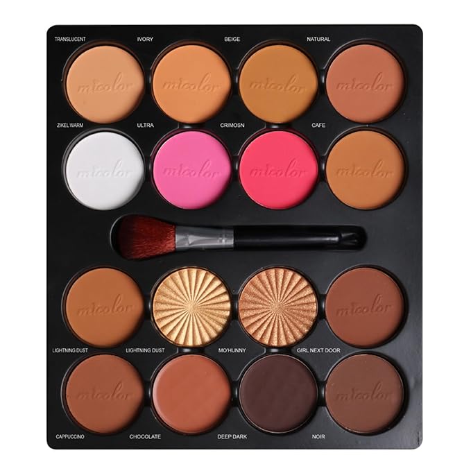 16 Colors Large Makuep Palette