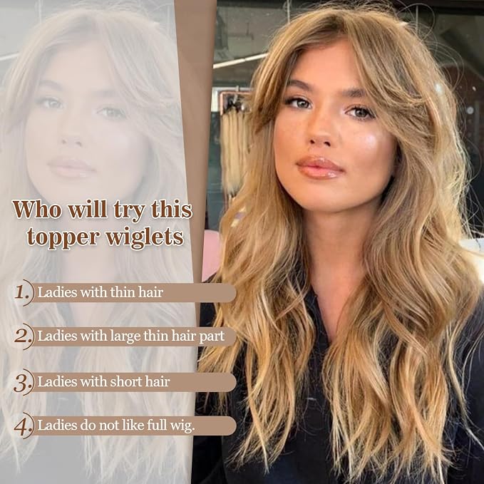 Light Brown with Blonde Highlights