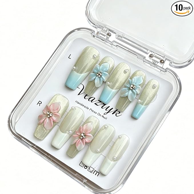 French Tip Blue