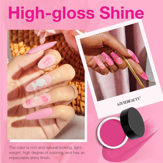 Clear Hot Pink
