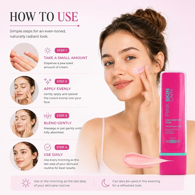 Pink Tone Correcting Cream