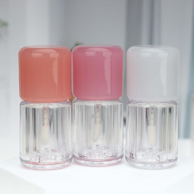 Pink and clear