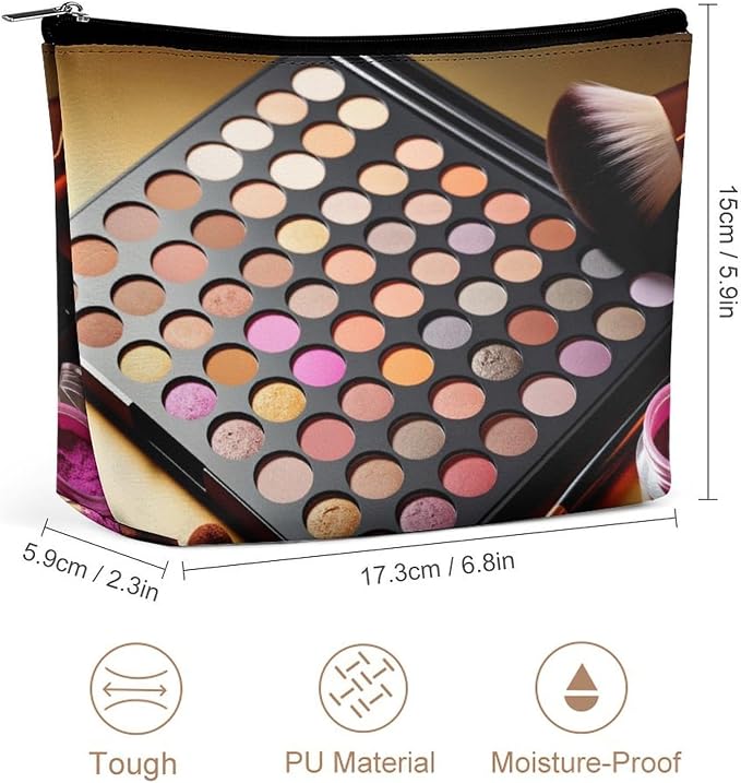 Colorful Eyeshadow Palette Makeup Brush Powde