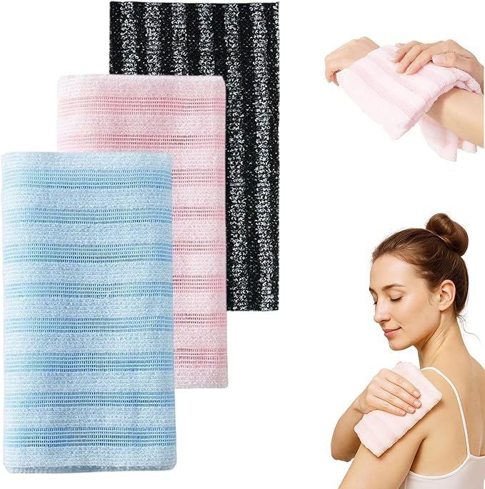 3 Pack Stripe-pink+black+blue
