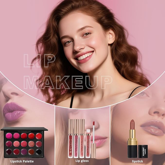 KAVCENT Large Makeup Set