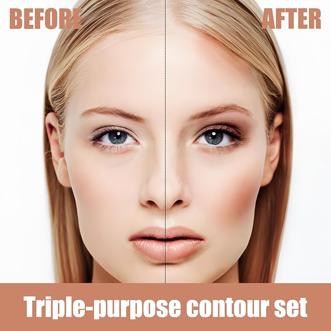 12 Colors Bronzer Contour Palette
