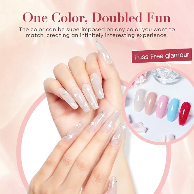 Glitter Translucency Jelly