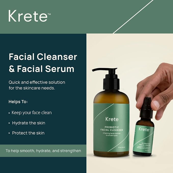 Probiotic Cleanser + Facial Serum