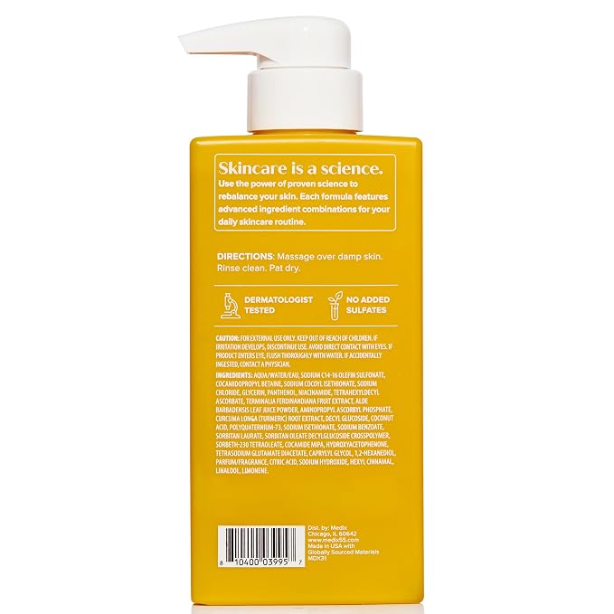 4 - Radiant Glow Citrus Body Wash Gel