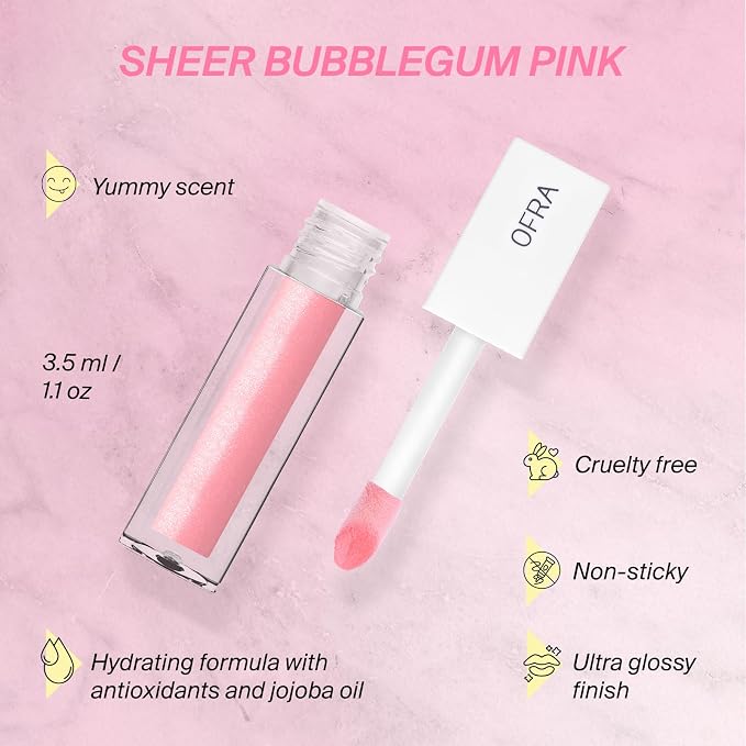 icy bubblegum pink