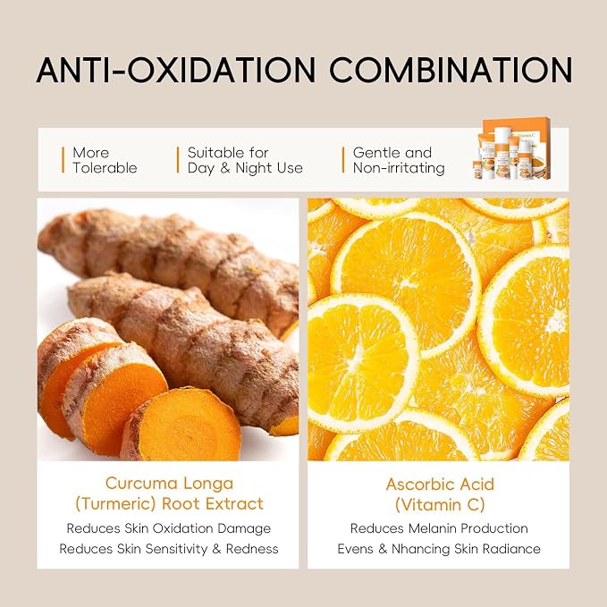 Turmric vitamin C Set