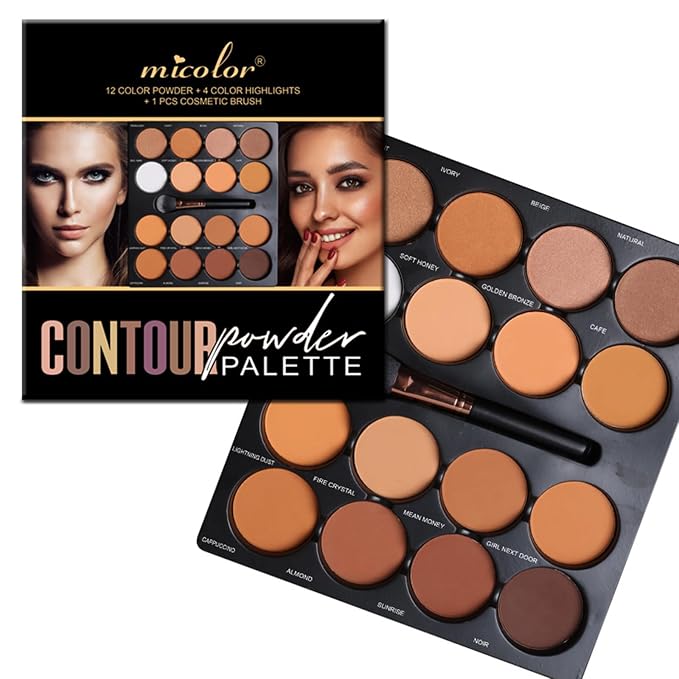 16 Colors Contour Makuep Palette