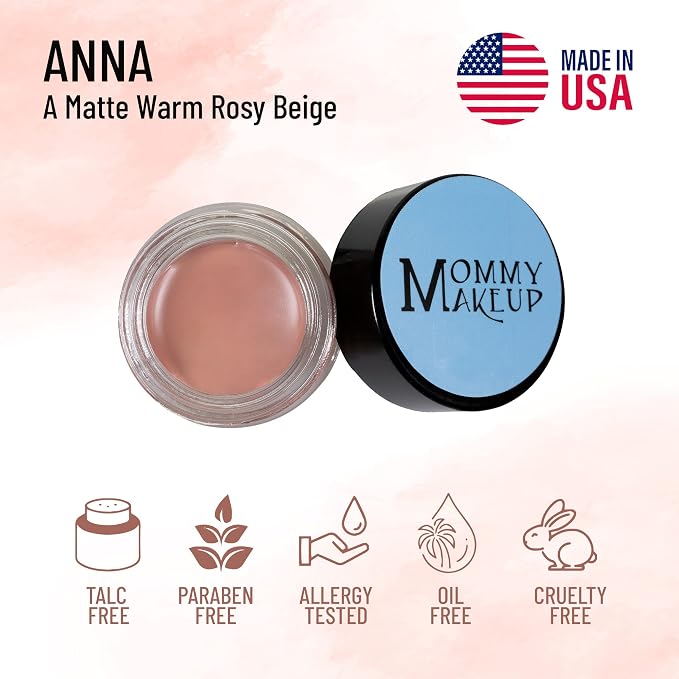 Anna - A matte warm rosy beige