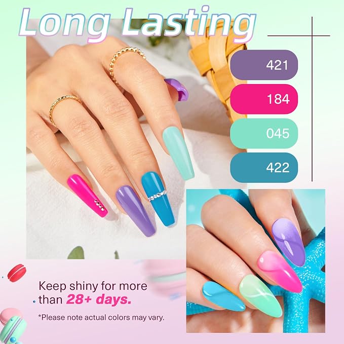Bright Mint Green Blue