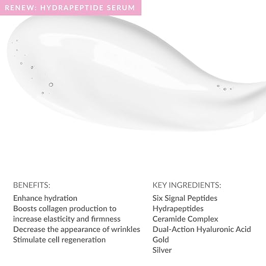 White with Renew Serum