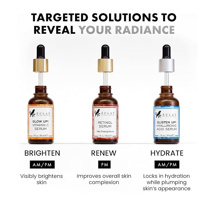3-Pack Vit C, Retinol & HA | 3 Fl Oz
